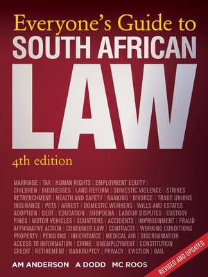 cover image of Everyone's Guide to South African Law